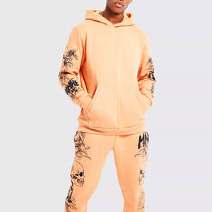 Chándal de Invierno para Hombre, 100% Algodón, Ligero, Transpirable, Bordado, Casual, al por Mayor, Precios de Mayoreo - Product Image 1