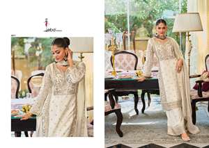 Hautement recommandé belle Salwar Kameez pakistanaise fabriquée à la main avec Palazzo assorti pour la fête et les vêtements décontractés - Product Image 6