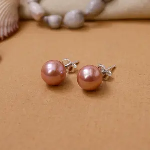 Boucles d'oreilles à clous en perles pour femmes, une option de bijoux idéale pour un cadeau - Product Image 4
