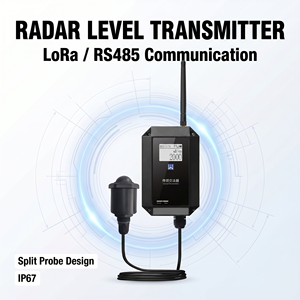 Transmisor <span class=keywords><strong>de</strong></span> Nivel por Radar LoRa RS485 Tipo Dividido IP67 0-20m Sensor <span class=keywords><strong>de</strong></span> Nivel <span class=keywords><strong>de</strong></span> Líquido para Riego Inteligente y Agricultura - Product Image 1