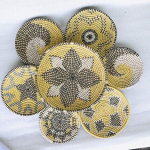 ชุดตะกร้าแขวนผนังหญ้าทะเลสำหรับตกแต่งบ้านจากเวียดนาม - Product Image 1