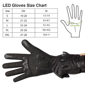 STURDY <b>GRIP</b> WEARS Wear-Resistant Non-Slip Waterproof Full Finger Leather Touch Screen Breathable Unisex Motocross Gloves for Gym - Product Image 5