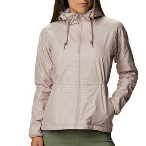Chaqueta cortavientos de talla grande para mujer, venta al por mayor, chaqueta cortavientos sostenible - Product Image 1