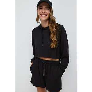 Sudadera Corta con Capucha Suave al Tacto - Product Image 2