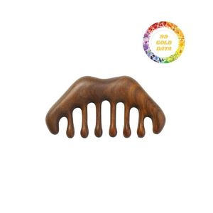 Peine de madera natural duradero para masaje del cuero cabelludo y experiencia de cuidado del cabello relajante hecho con artesanía tradicional en Vietnam - Product Image 3
