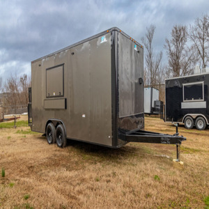 8.5x20 Equipped mobile commercial kitchen Trailer - Product Image 1