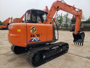 Prix Compétitif : Excavatrice sur Chenilles ZX70 6A de 7 Tonnes, Équipée d'une Boîte de Vitesses Hydraulique à Commande PLC, Haute Efficacité, Faible Nombre d'Heures de Fonctionnement - Product Image 1