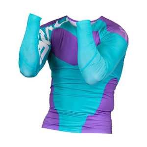 Premium No Gi <b>Rashguard</b> BJJ MMA Compression Wear Grappling Training Shirt Wholesale Made In Pakistan - Product Image 1