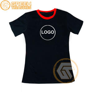 Camiseta de mujer Delta personalizada, Jersey de algodón de alta calidad, ropa de hermandad transpirable, ropa Theta griega, estampado de verano XL - Product Image 6