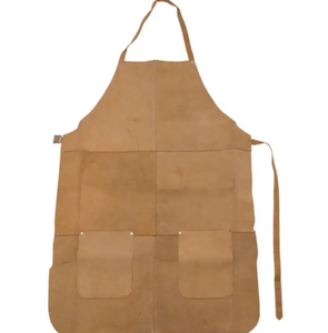 Premium Quality Heavy Duty <b>Spark</b> Resistant Cow Split Leather Welding Apron for Body and Clothing Protection - Product Image 5