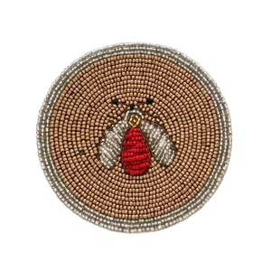 Elegante Posavasos con Cuentas, Resistente a las Manchas, de Primera Calidad, Hecho a Mano, Bordado, de Alta Venta, Diseño Personalizable, Estilo Moderno para el Hogar - Product Image 2