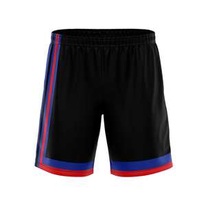 Short personnalisé pour hommes de High Street 100% Polyester solide taille élastique décoration brodée Service OEM tricoté - Product Image 5