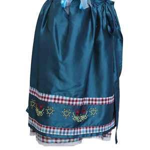 Nueva moda 100% algodón hecho mujeres Dirndl vestido Oktoberfest disfraz Dirndls alemán Bavarian Festival mujeres Dirndls - Product Image 5
