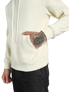 Sweat à capuche nouvelle mode pull à capuche thermique conception de logo personnalisé hommes pullover polaire poche sweats à capuche vente en gros - Product Image 3
