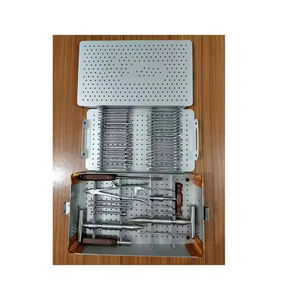 Ensemble d'instruments orthopédiques pour la colonne vertébrale, manuel, homologué CE ISO, instrument de retrait de vis osseuses pour la chirurgie de la colonne vertébrale, Narham Enterprises - Product Image 1