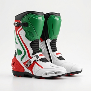 Color Block Motorcycle Leather Suit Protective Racing <b>One</b> Piece Jacket and Pants <b>Waterproof</b> Breathable Riding Gear - Product Image 4