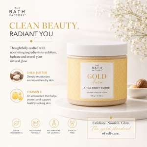 Exfoliante Corporal de Karité con Aura Dorada para Todo Tipo de Piel, con Efecto Hidratante y Luminoso - Product Image 4