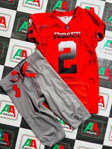 Fútbol americano Jersey fan Jersey padre Jersey sublimación tackle sarga bordado más tamaño personalizado soporte fotos reales - Product Image 2