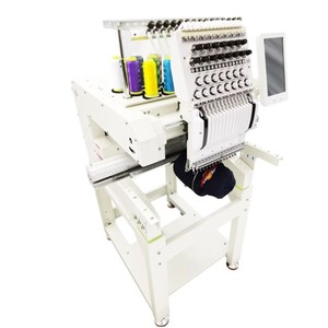 Commercial Single-Head 15-Needle Metal Embroidery Machine with 15-20kg Capacity and <b>Large</b> <b>Frame</b> - Product Image 2