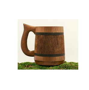 Classical Handmade Natural Solid Wood Travel Mug for Tea Beer Wine Milk Coffee Free Minimalist Dishwasher Safe Camping - Product Image 5