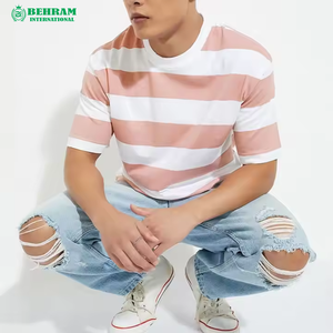 เสื้อยืดแขนสั้นผู้ชาย ผ้าฝ้าย 100% เป็นมิตรกับสิ่งแวดล้อม แห้งเร็ว ระบายอากาศได้ดี ไม่ยับ ไม่เป็นขุย คุณภาพดี ทรงหลวม - Product Image 2