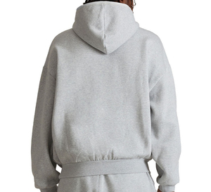 Conjunto de dos piezas de pantalones cortos con capucha para hombre con logotipo personalizado OEM ODM, conjunto de Sudadera con capucha informal holgada deportiva de moda de alta calidad 2025 - Product Image 2