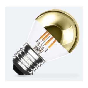 ESF E27 Gold Dome 4W LED <b>Bulbs</b> - Product Image 1