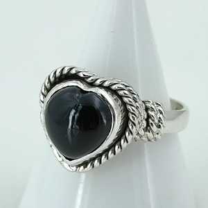 Navya Craft Handmade 925 Sterling Silver Women's <b>Statement</b> <b>Ring</b> Black Onyx Boho Jewelry Size 4-13 for Christmas Anniversary - Product Image 5