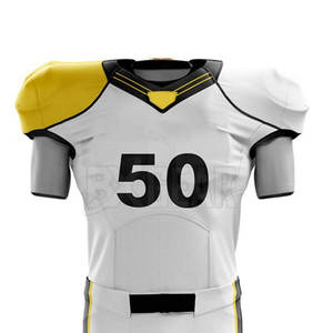 Matériel de polyester d'uniforme de football américain fabriqué par Pakistan avec la commande en gros disponible - Product Image 4