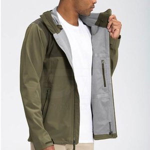 Chaqueta de lluvia de nuevo estilo de fabricación de poliéster personalizado Diseña tus propias chaquetas de invierno de alta calidad para hombre - Product Image 4