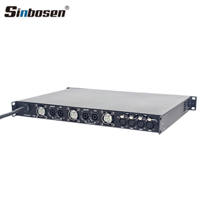 เครื่องขยายเสียง <span class=keywords><strong>Sinbosen</strong></span> <span class=keywords><strong>K4</strong></span>-<span class=keywords><strong>800</strong></span> Class d 1u 4 แชนแนล 4 โอห์ม 1200w เครื่องขยายเสียงดิจิตอล - Product Image 6