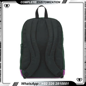 Sac à dos unisexe pour ordinateur portable avec fermeture à glissière pour l'école de voyage d'affaires et de loisirs-pour les étudiants et les professionnels - Product Image 5
