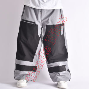 Windproof Unisex Fashion Waterproof Cargo 100% Polyester Snowboard <b>Pants</b> Outdoor Hiking 20K Waterproof Baggy Ski <b>Pants</b> - Product Image 1