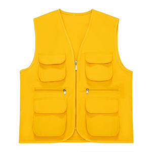 Chaleco de invierno de talla grande para hombre, cómodo, antibolitas, anticontracción, de poliéster, a prueba de viento, transpirable, con múltiples bolsillos, Chaleco corto - Product Image 4