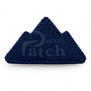 Badge brodé à la main en fil d'or, patch décoratif personnalisé à coudre pour chapeaux, vêtements et uniformes - Product Image 5