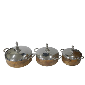 Hotel y restaurante Catering que sirve olla caliente aislada de acero inoxidable cazuelas servidor olla caliente para vajilla fiestas usadas - Product Image 2