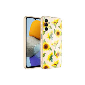Coque en silicone rigide à motifs Netzy avec protection caméra pour Samsung Galaxy M23, A53, A34, A24, A22, A12, A32, finition électroplaquée - Product Image 1