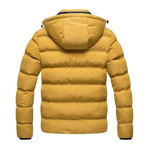 Veste matelassée légère imperméable respirante jaune pour la randonnée, l'escalade et les conditions climatiques froides, livraison DDP - Product Image 2