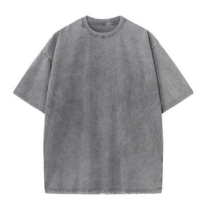 T-shirt à manches courtes uni pour homme, style unique, nouvelle collection, taille oversize, ensemble tendance, qualité supérieure, 100% coton, séchage rapide - Product Image 1