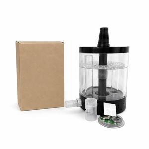 Set de Hookah Portátil de Acrílico con Luz LED, Diseño Compacto para Viajes, Manguera Individual, Personalizable para Fiestas y Salones, Venta al Por Mayor - Product Image 4