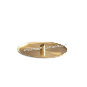 Porte-encens en aluminium de forme ronde, style antique, moderne, écologique et luxueux, pour lieux sacrés - Product Image 5