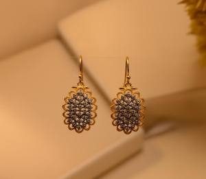 Hermoso Juego de Joyería Paquistaní con Incrustaciones de Oro en Caja de Madera de Lujo, Incluye Brazalete de Filigrana, Colgante para Uso Diario - Product Image 4