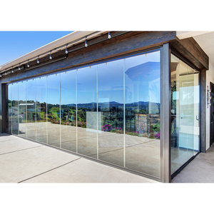 <span class=keywords><strong>Puertas</strong></span> Corredizas <span class=keywords><strong>de</strong></span> Vidrio Templado Aisladas para Patio, Modernas y <span class=keywords><strong>de</strong></span> Primera Calidad, Puerta Plegable sin Marco <span class=keywords><strong>de</strong></span> Aluminio Personalizada para Sala <span class=keywords><strong>de</strong></span> Estar - Product Image 4