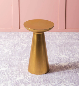 Table d'appoint LUXE en métal doré de haute qualité pour le salon et la boisson au café autres prix de gros - Product Image 5