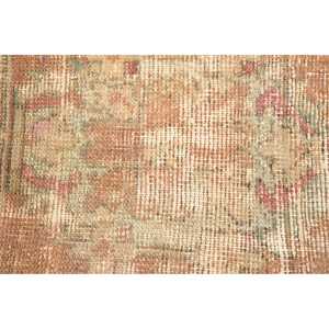 1.2x1.5 ft Rug, Turkish Vintage Small Rug, <b>Brown</b> <b>Wool</b> Rug - Product Image 5