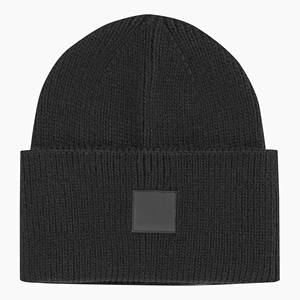 Gorro de invierno personalizado unisex, superventas, gorro rojo con logotipo de animal personalizado, hecho de algodón y tela acrílica jacquard - Product Image 4