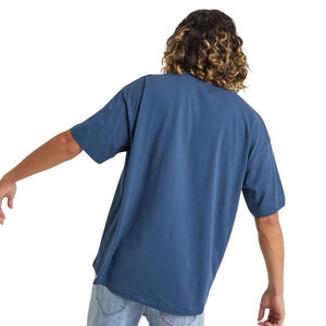 Camisetas de algodón orgánico Heavyweight 100% personalizadas, ropa de calle de gran tamaño con hombros caídos para hombres, 240 gramos de peso de tela - Product Image 6