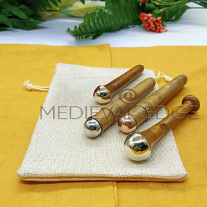 Premium Kansa Steel Copper Marma Pencil for Body Ayurvedic Facial Massage Acupressure Therapy Largest Manufacture Company - Product Image 4