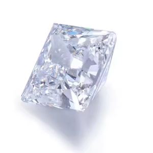 IGI Certified Princess CutVVS1 Clarity E Color Loose Lab Grown Diamond Elegante anillo de lujo Pendiente Colgante Diamantes éticos - Product Image 5