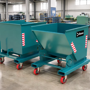 Plataforma Autovolcable para Montacargas, Capacidad de 300 kg, Peso de 300 kg, para Uso en Almacenes, 1 Año de Garantía - Product Image 1